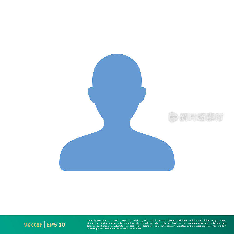 Profile Avatar Icon Vector Logo Template Illustration Design. Vector EPS 10.